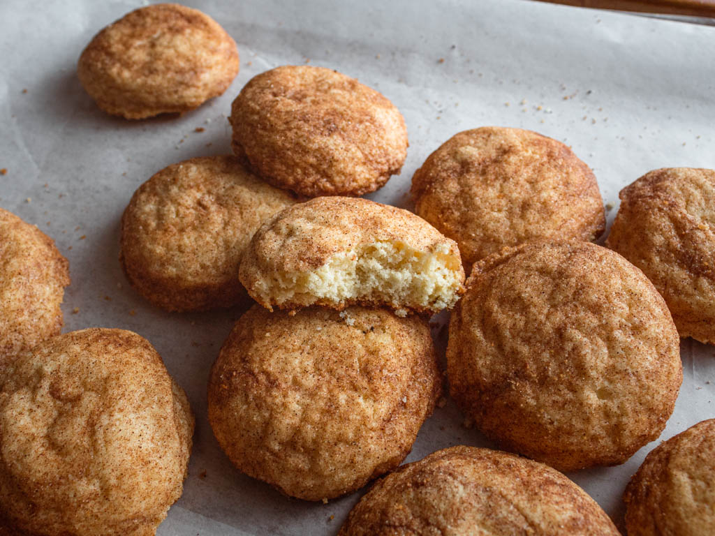 Pillowy Soft Snickerdoodle Cookies - Siriusly Hungry